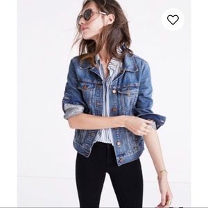 Madewell Pinter Wash Classic Denim Jacket